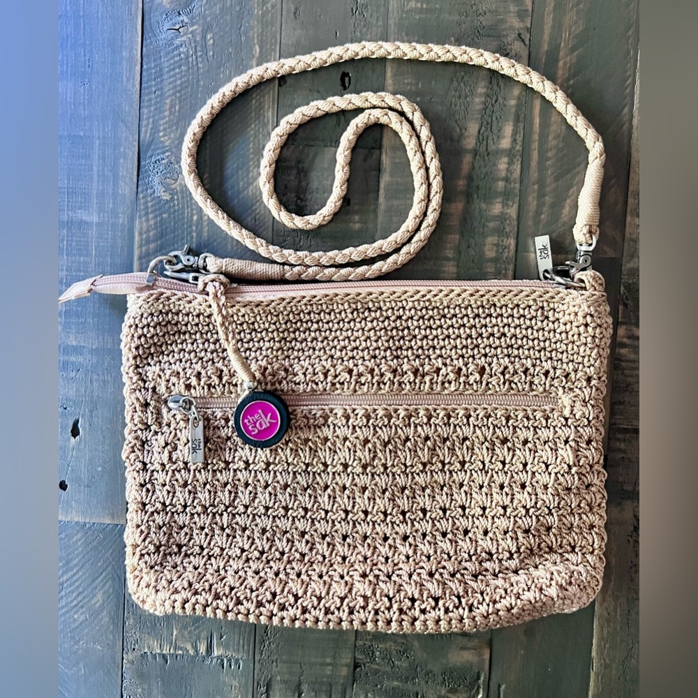 The Sak woven crossbody bag